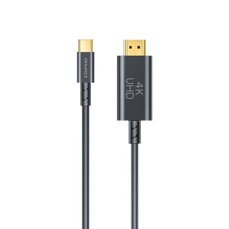Cavo adattatore HD da USB-C/Tipo-C a HDMI 4K 30Hz awei CL-212T, CL-212T Cavo adattatore HD da USB-C/Tipo-C a HDMI 4K 30Hz awei CL-212T, CL-212T